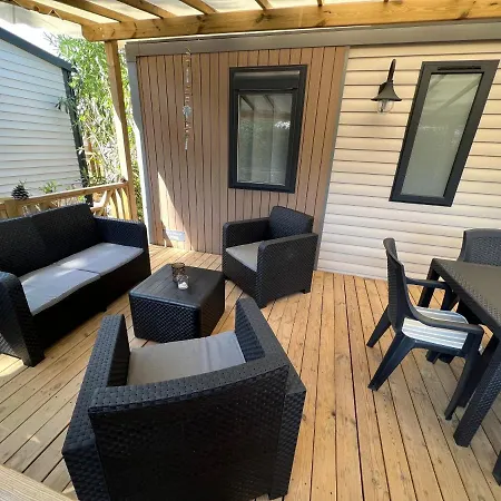 Del Mar 10, Mobil Petit Paradis, 6 Personnes, Bord De Mer, Del Mar Village アルジェレス・シュル・メール
